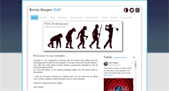 Desktop Screenshot of kevinharpergolf.com