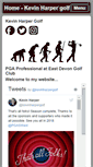 Mobile Screenshot of kevinharpergolf.com